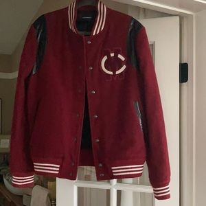 Vintage club Monaco collegiate /bomber jacket